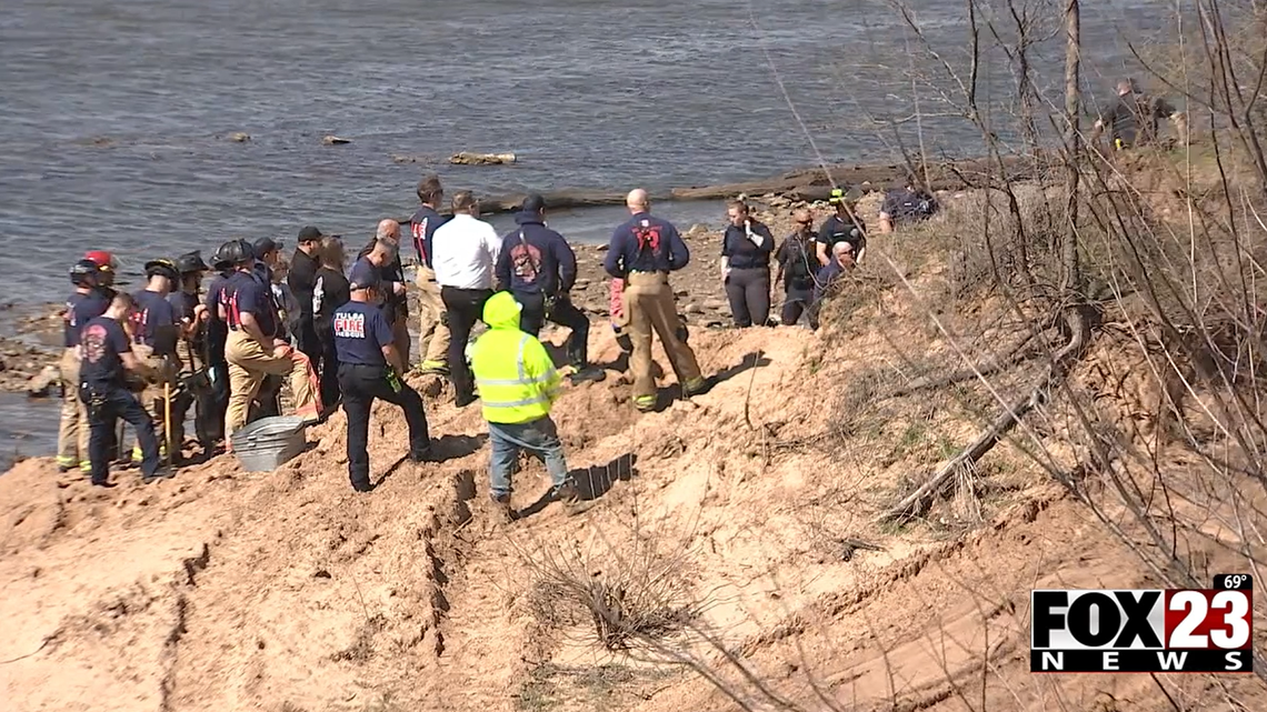 A man was found buried under 10 feet of sand after a tunnel collapsed, police said.
