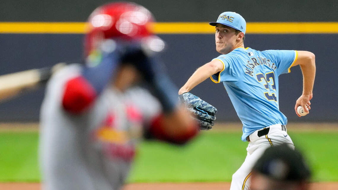 KC area pitching prospect made MLB debut Thursday — and took a no-hitter into the 6th