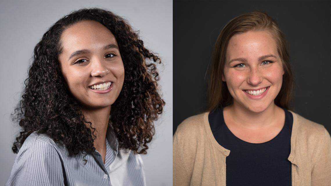 Reporters Cortlynn Stark, left, and Anna Spoerre have joined the breaking news team at The Kansas City Star.