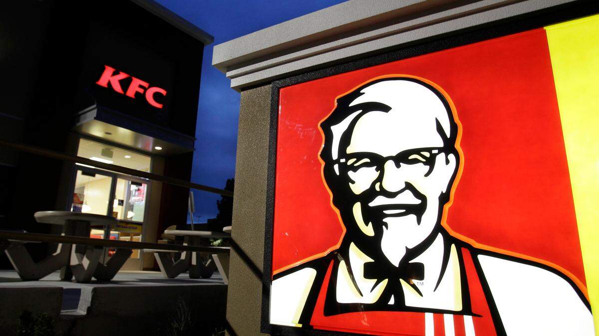KFC is offering $11,000 to the first baby born on Sept. 9 to be named “Harland” like the founder of the company, Colonel Harland Sanders. The name Harland ranked No. 3,257 on the list of most common baby names last year. This April 18, 2011, file photo shows a KFC restaurant in Mountain View, Calif.