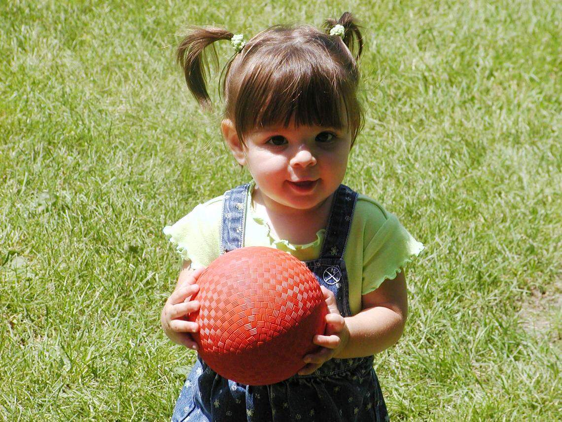 Lexie Engelman on a family camping trip in Minnesota in July 2004, a month before she suffered fatal injuries at a Mission day care.