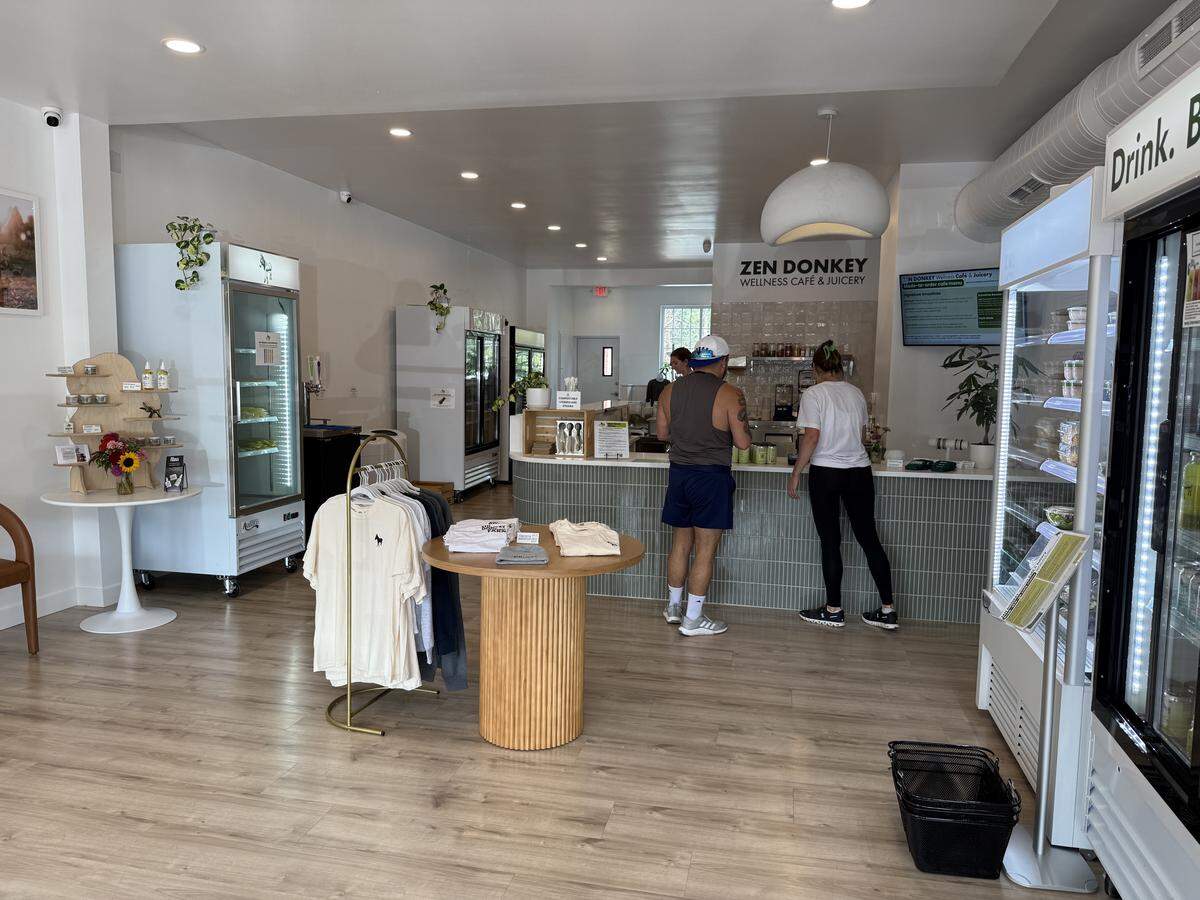 Kate Barker Sternberg, owner of Zen Donkey, said the Fairway neighborhood has given her a warm welcome.
