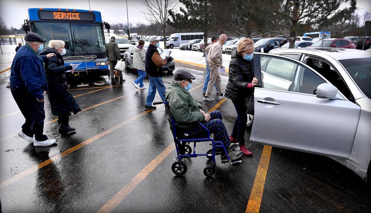 The Johnson County Department of Health and Environment is now vaccinating residents age 80 and older. It gave some of its vaccine to hospitals to vaccinate people 65 and over.