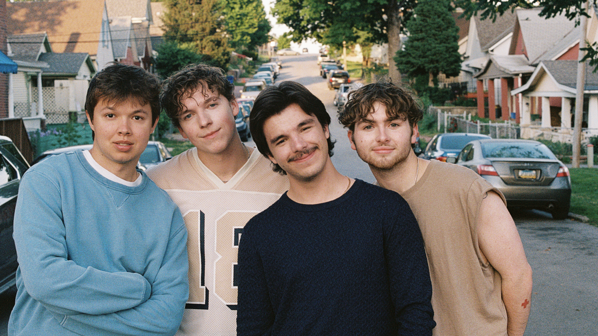 The Whips. (From left to right) Max Cooper, Miles Patterson, Max Indiveri, and Quinn Cosgrove.
