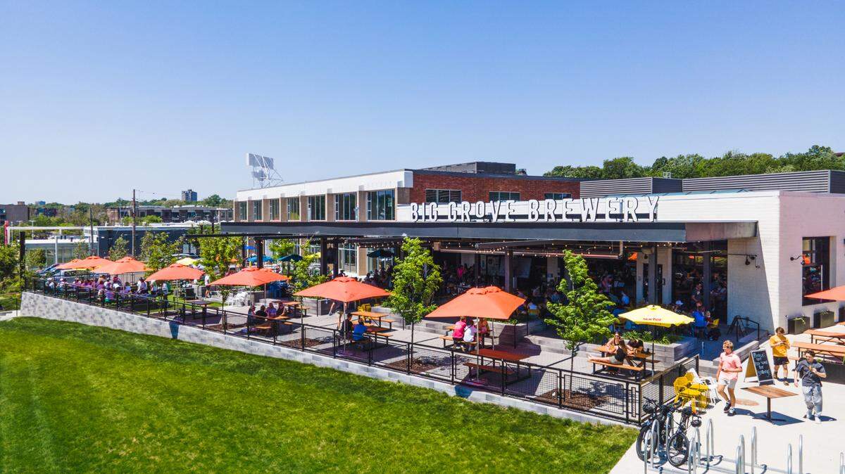 Big Grove Brewery has locations in Des Moines, Solon, Cedar Rapids, Iowa City. Soon: Omaha and Kansas City.