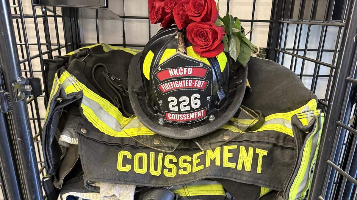 Benoit Coussement, badge number 226, died unexpectedly in his home Wednesday, the North Kansas City Fire Department shared in a social media post Thursday.