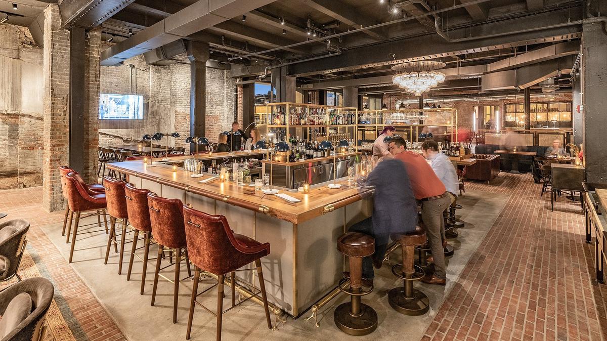 XR, a casual, quick service bar specializing in artisan pizza from a wood-burning oven.