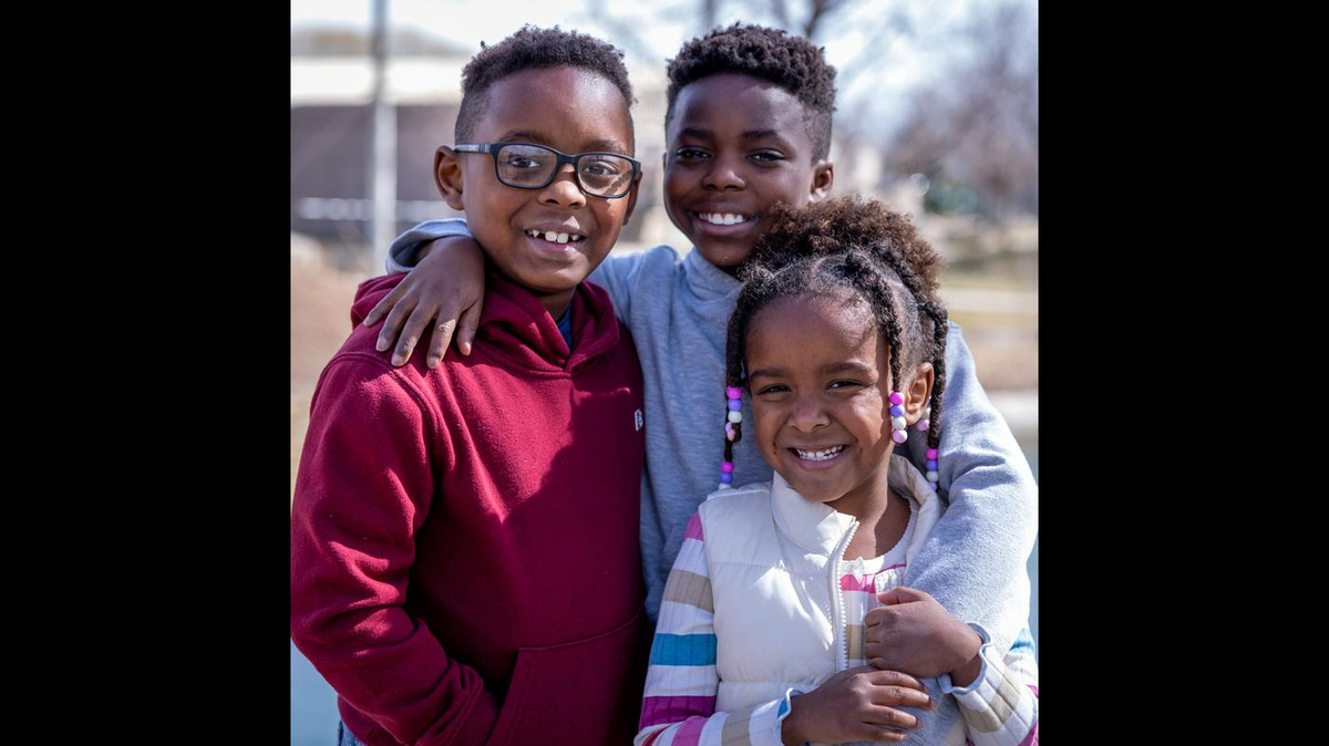 Siblings Zy’eer, O’meer, and Ameliah want to stay together in a family that enjoys spending time outside and doing things together. 