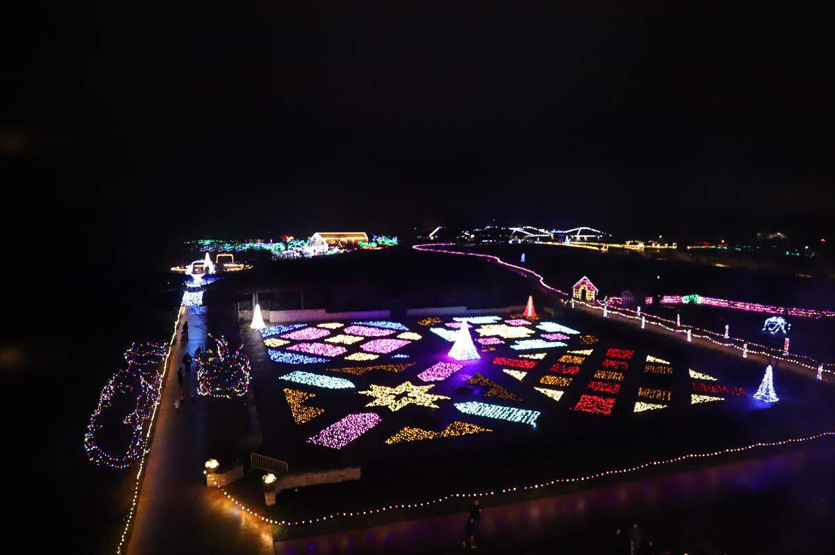 Festival of Lights opened Nov. 14 at Powell Gardens and will run through Jan. 4.