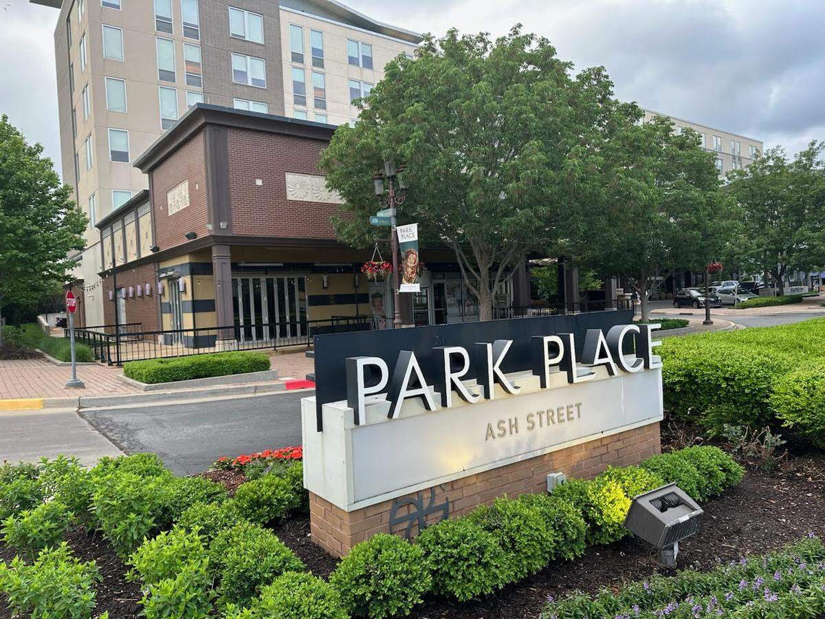 The former Gordon Biersch building in Leawood has been dark for about three years.