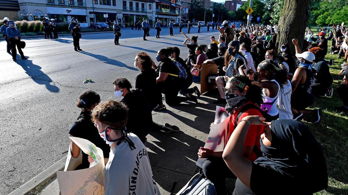 ‘When will we start to matter?’: George Floyd protests continue Monday in Kansas City