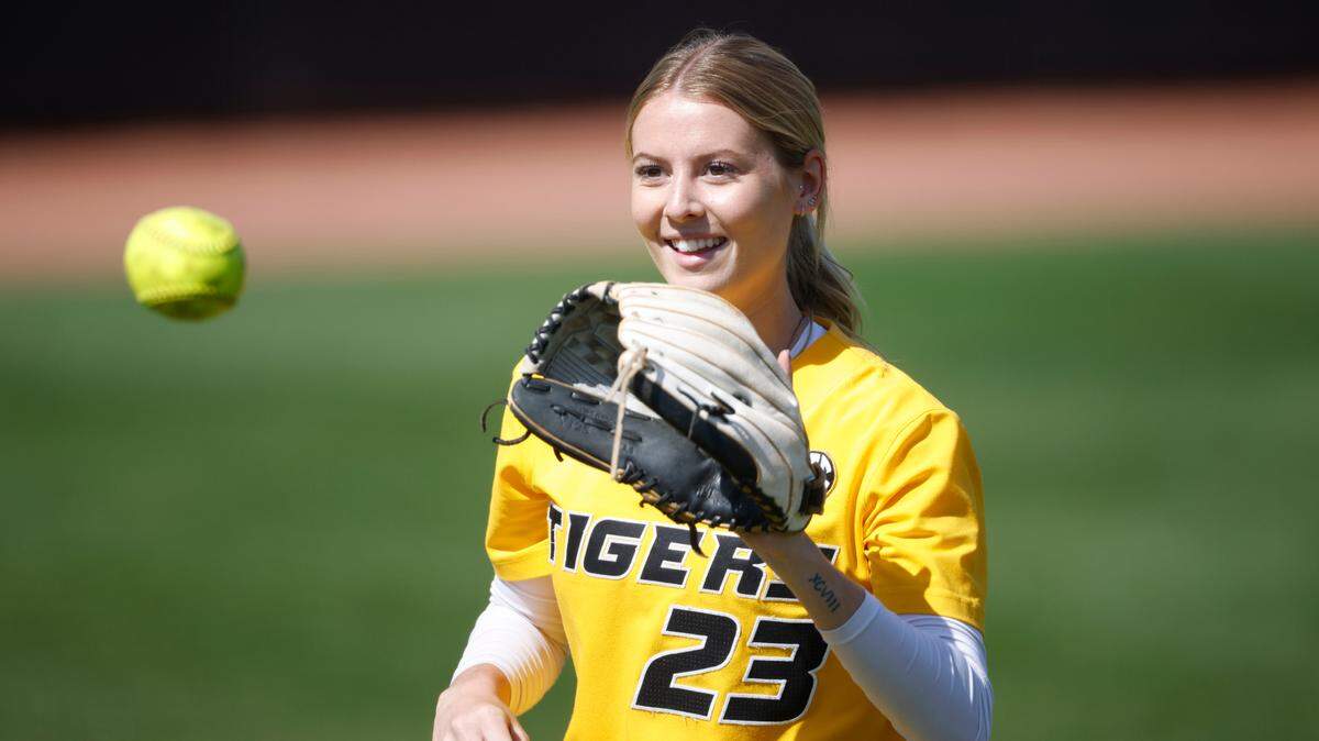 In this file photo, Missouri pitcher Jordan Weber is pictured before a 2022 game in Columbia.