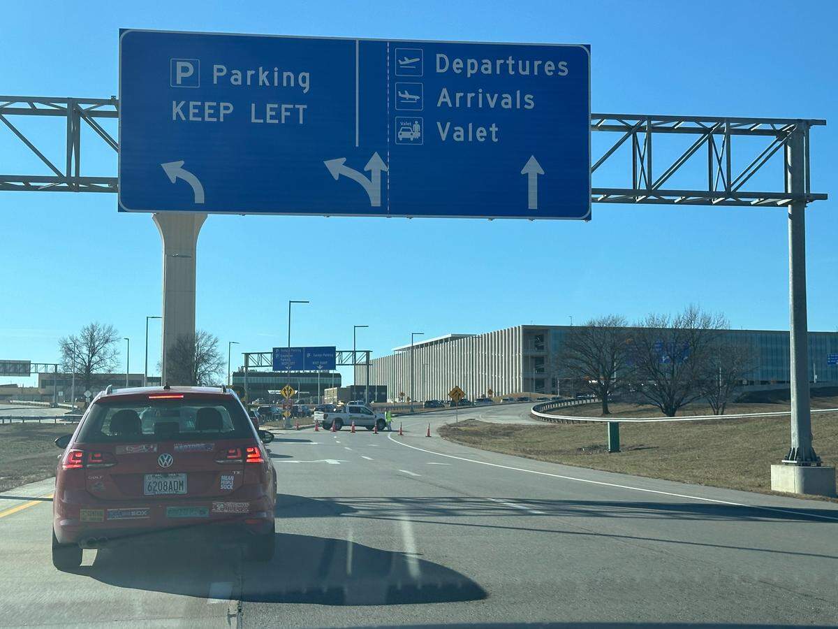 Traffic was diverted as authorities investigated a threat at Kansas City International Airport Wednesday morning. 