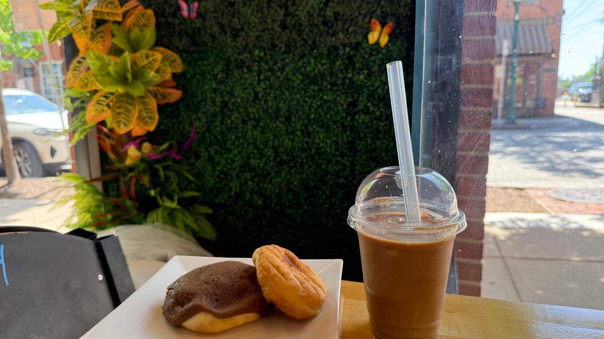 Krapfen (German doughnuts), coffee bread and lattes are on the menu at Tiffany Bakery.