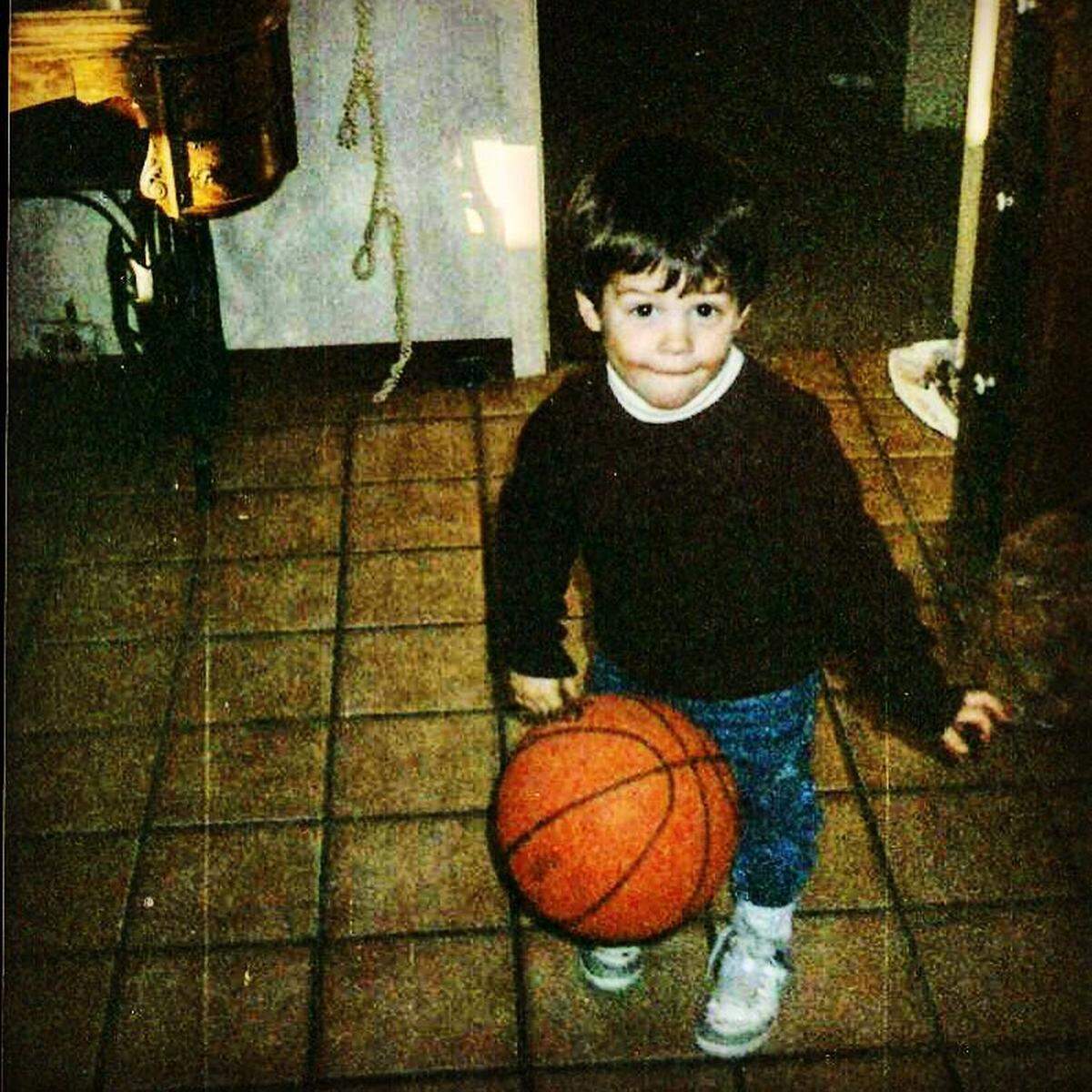 Ellett has always loved sports, even when he was a small child growing up in Utah.