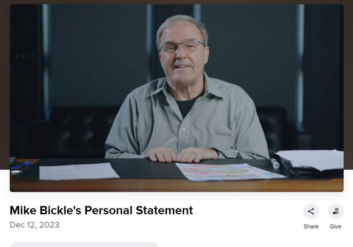 Mike Bickle, 68, founder of the International House of Prayer of Kansas City, admitted to “past sins” as the church investigates allegations of sexual misconduct against him.