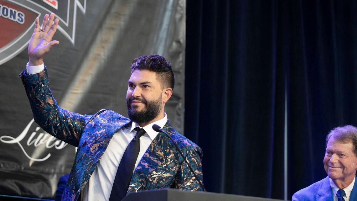 Missouri Sports Hall of Fame ceremony had special moment (& golf tip) for Eric Hosmer
