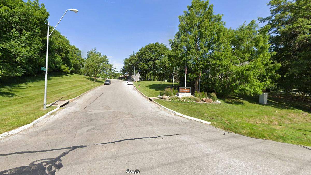 One man is dead and another man was critically injured in a double shooting at the Hillcrest Estates apartment complex in the 8400 block of Dury Circle in Kansas City’s Hillcrest neighborhood, a police spokesman said. This Google Maps Street View image of the area is from 2022.
