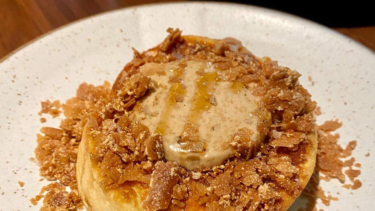 The Town Company’s foie gras pancake.