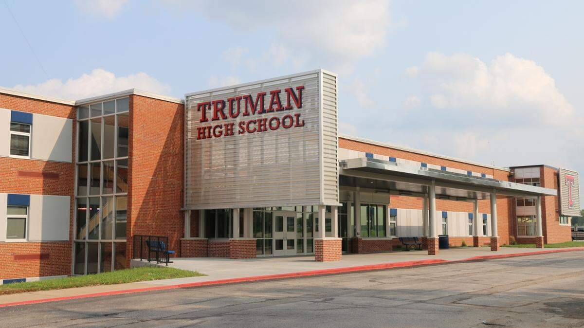 Truman High School in Independence.