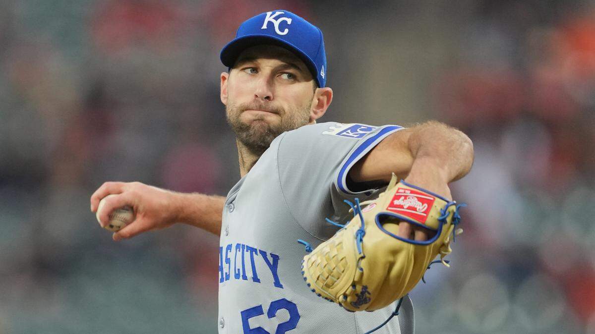 Royals pitcher Michael Wacha made the start on Monday in Baltimore against the Orioles at Camden Yards.