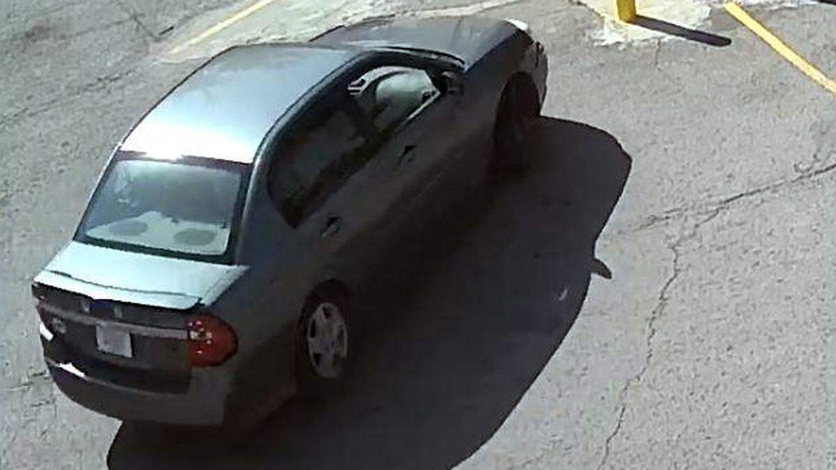 Police on Thursday released photos of a gray Chevrolet Malibu believed to have been used in the attempted kidnapping of a teenage girl last week in Kansas City, Kan.. The girl told police that the attempted kidnapper was male and had a small black handgun.