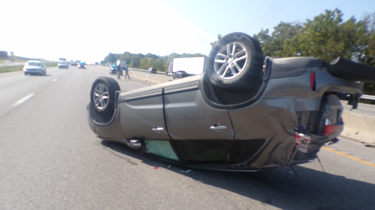 Cass County Sheriff’s Office deputies chased a 43-year-old man wanted on an earlier case of resisting arrest on Interstate 49 on Wednesday morning. Deputies used a traffic maneuver that caused his vehicle to skid and overturn on the highway. He was arrested and taken to the hospital for medical evaluation, police said.