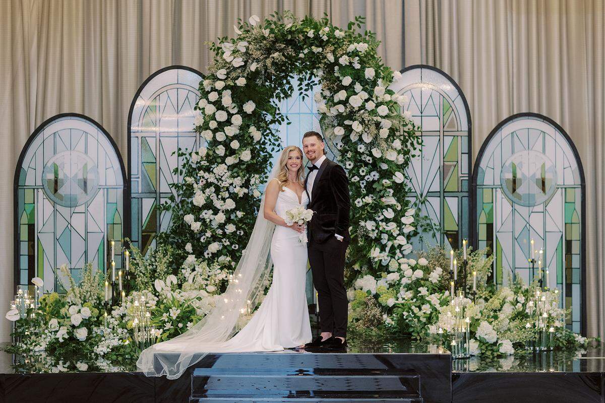 A photo from the wedding.