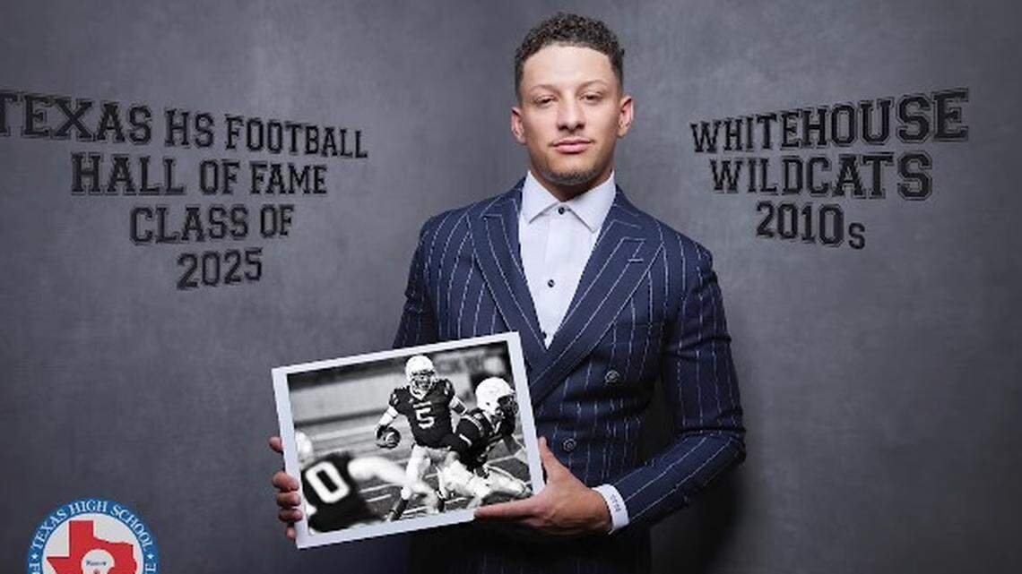 Chiefs’ Patrick Mahomes to be inducted into Texas High School Football Hall of Fame
