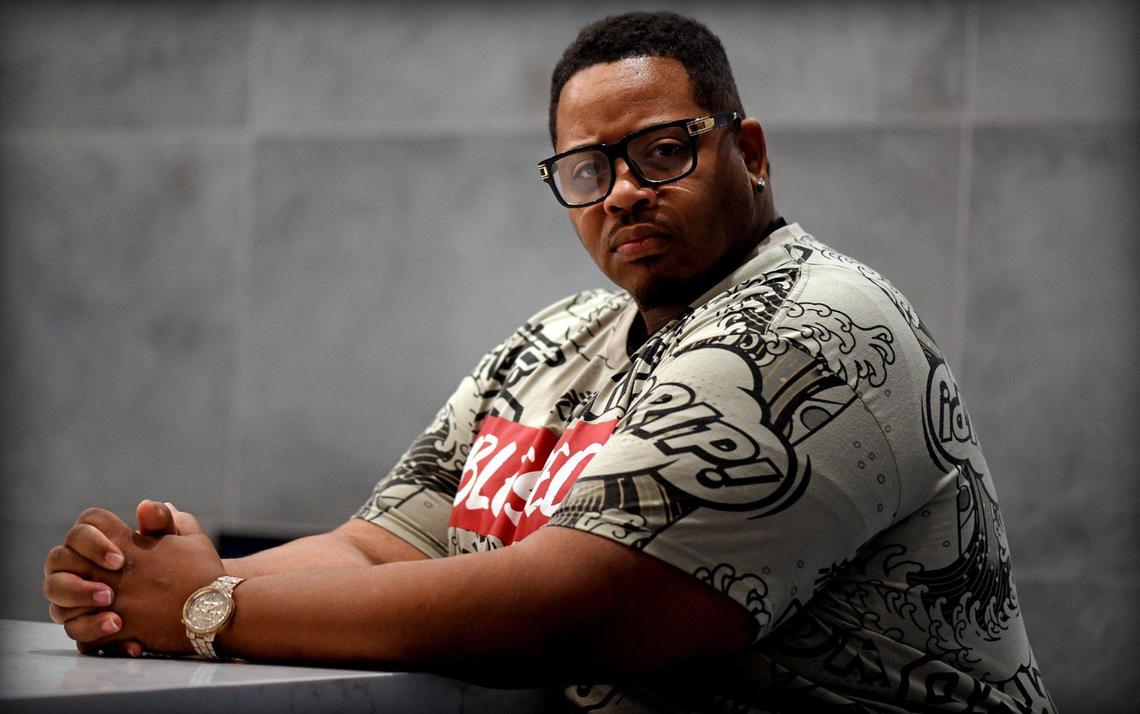 Tarence Maddox, president of KCK NAACP, was pepper-sprayed by police during a 2020 Black Lives Matter protest. The video went viral.