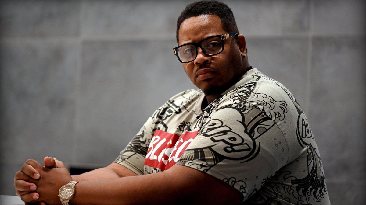 Tarence Maddox, president of KCK NAACP, was pepper-sprayed by police during a 2020 Black Lives Matter protest. The video went viral.