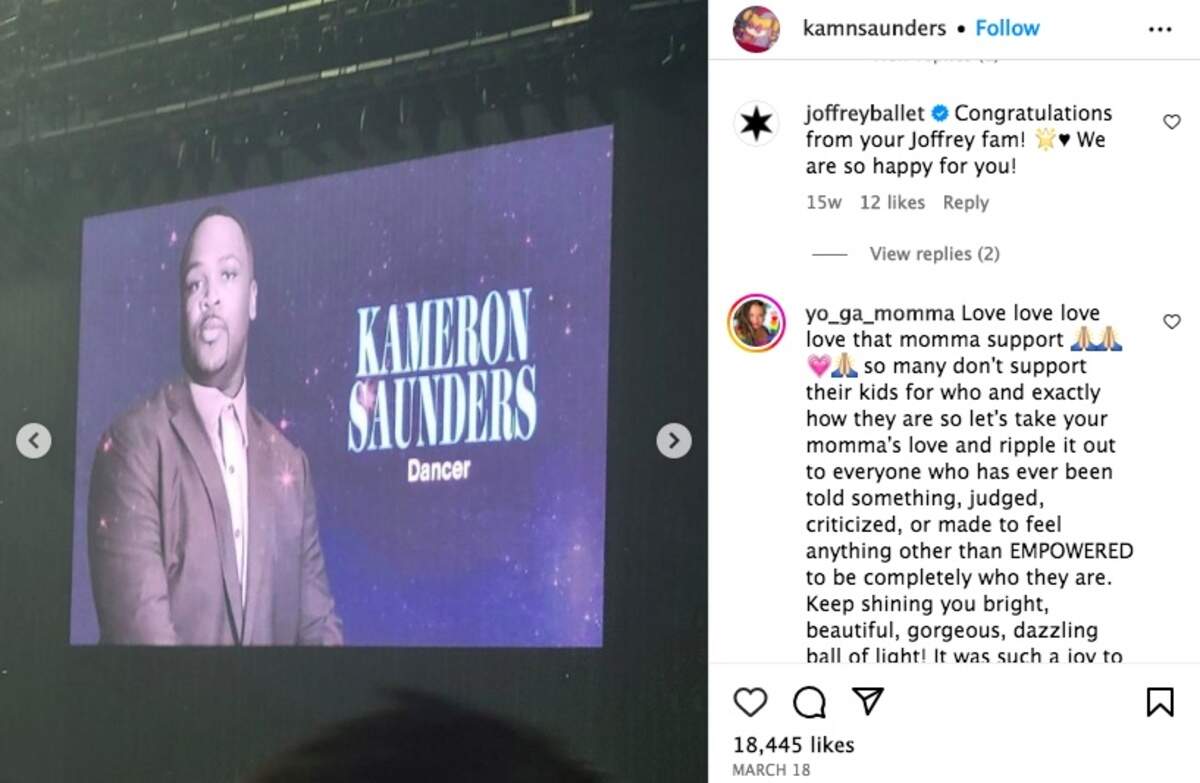 UMKC graduate Kameron Saunders is dancing on Taylor Swift’s Eras tour. He knows Arrowhead Stadium: His brother, Khalen Saunders, won two Super Bowls with the Chiefs.