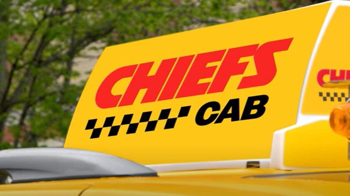 Chiefs Cab was a play on the old TV show “Cash Cab.”