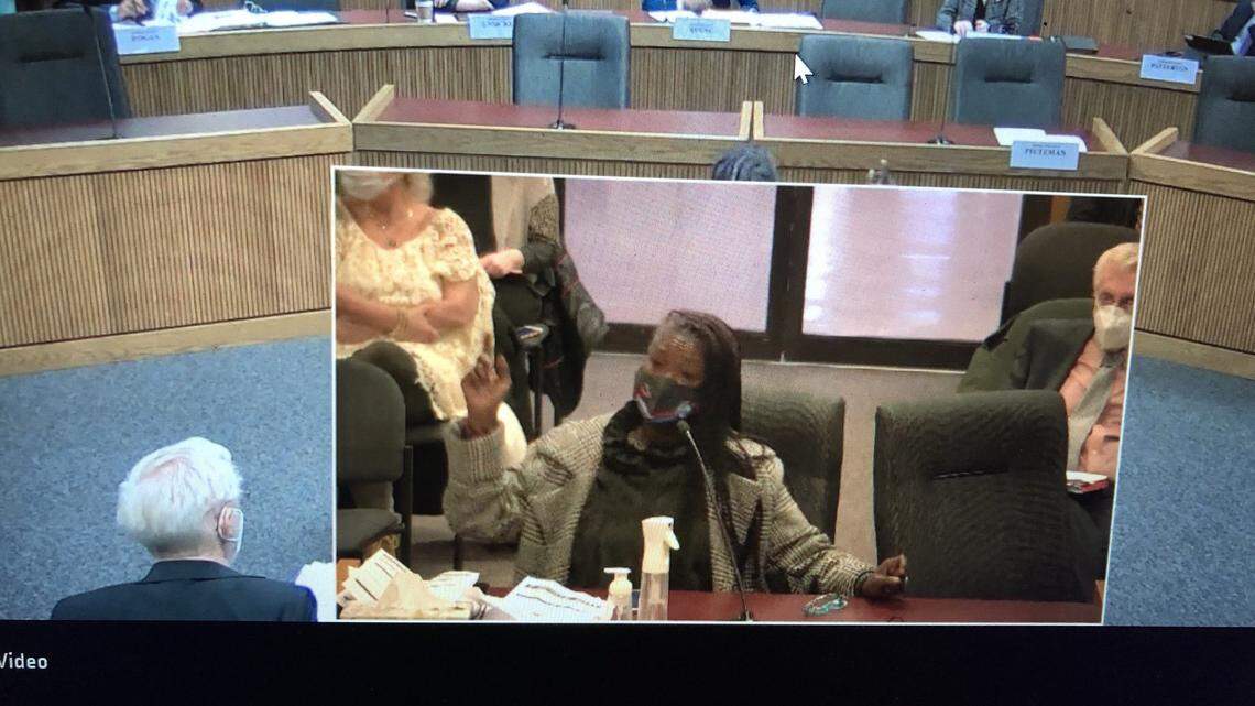 Shelva Thomas-Jackson drove to Jefferson City from Texas to testify on a bill that would give the state some oversight of unlicensed boarding schools. Sent her son to Master’s Ranch and told Missouri lawmakers Wednesday that she’s regretted it ever since. “They get away with hurting kids. ... I have driven all night long. Do something, please.”