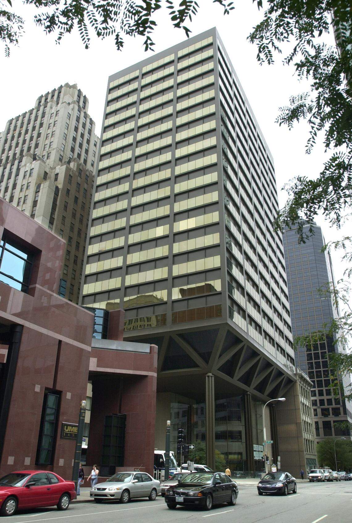 Wallstreet Tower is located at 11th and Walnut streets.
