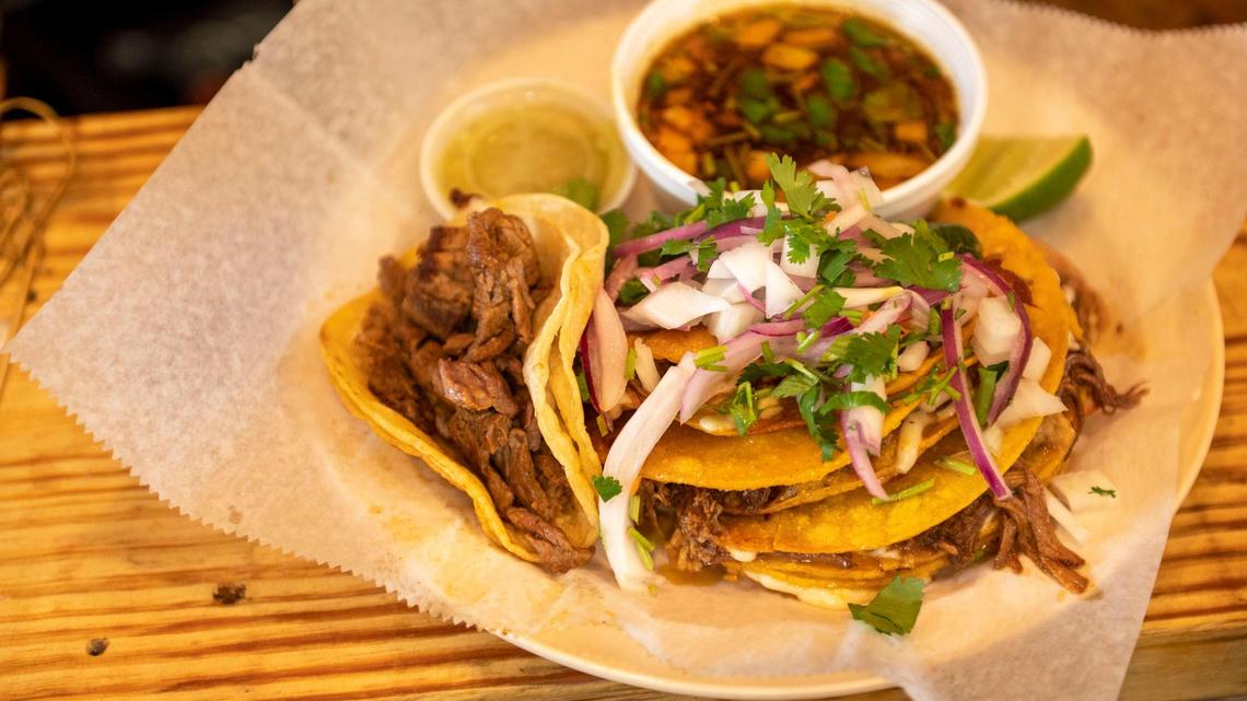 The Quezabirria platter is GG’s most popular dish and sticks to owner Gabriel Gonzalez’s Tabascan roots.