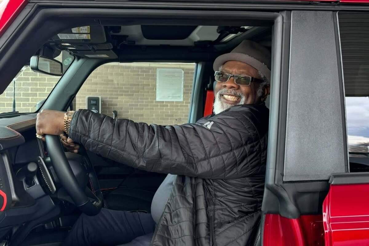 James Dodds is seen in a photo from a Shawnee Mission Ford social media post. Dodds worked for the dealership later in life, after his work in sports talk radio, TV and as a former sheriff’s deputy.