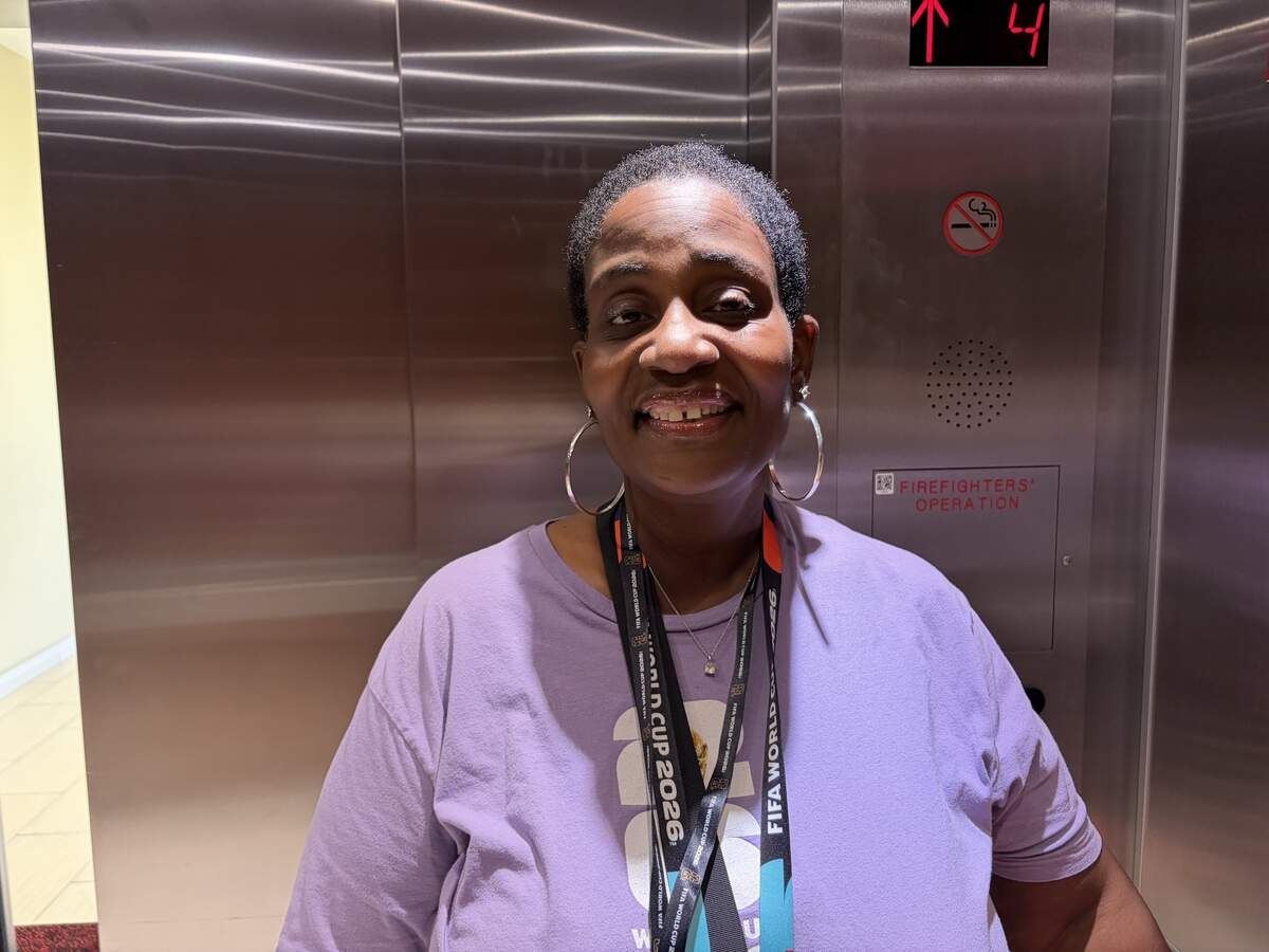 Denise Scott is one of the elevator operators inside Arrowhead Stadium. She’s usually seen helping fans and staff during game days with the Chiefs, but was on hand to assist during the six FIFA World Cup matches hosted in Kansas City.