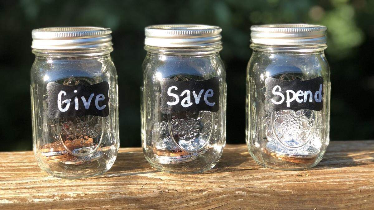 An altruistic child may chose to save some money for a good cause.