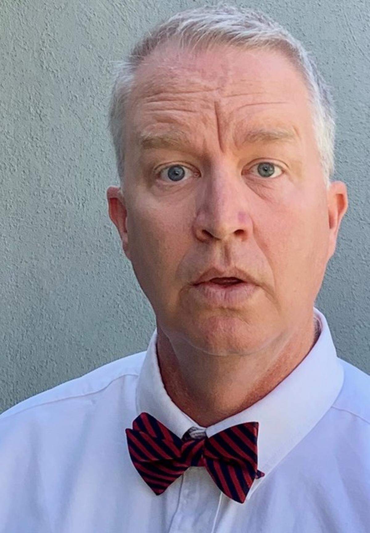 Few people recognize Bill Glass without his Dr. Rick mustache.