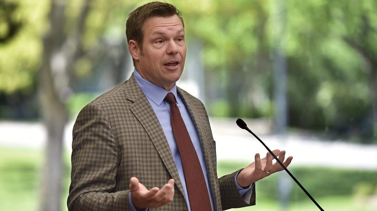 Secretary of State Kris Kobach, a candidate for governor, will represent himself in a voting rights case that starts Tuesday in federal court in Kansas City, Kan.