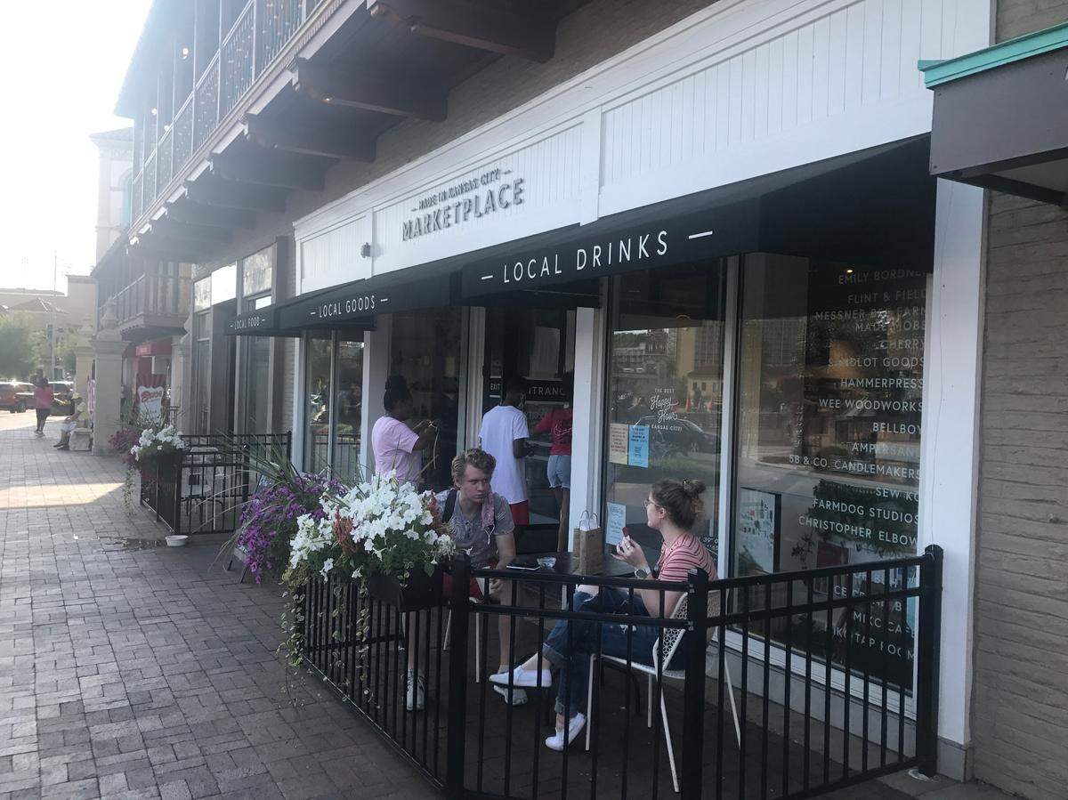 Made in Kansas City Marketplace gives its customers a new place for people watching on the Country Club Plaza.