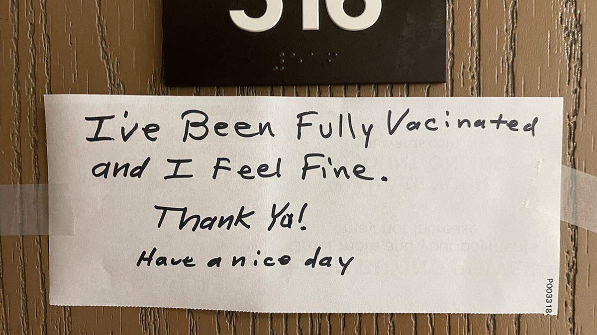 Community health workers knocking on doors in south Kansas City Aug. 12 found some residents had already proudly been vaccinated against COVID-19.