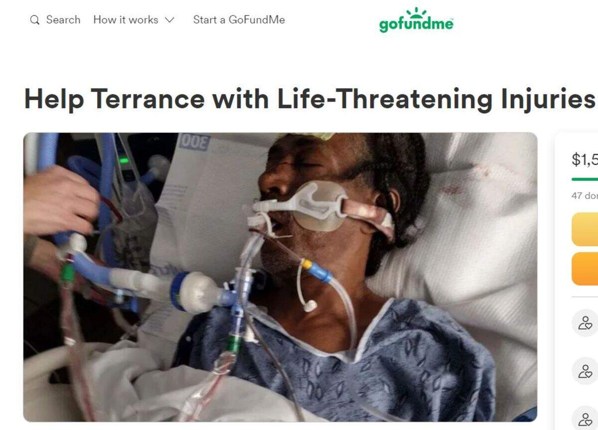 A pedestrian was headed to the store on May 8 when he was struck by a car that was speeding near Bannister Road and US 71 Highway, Kansas City police said. The victim, identified on GoFundMe as Terrance, was hospitalized with life-threatening injuries.