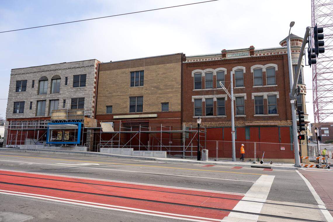 The Jeserich Building at 31st and Main Street is pictured on Wednesday, Nov. 19, 2025, in Kansas City.