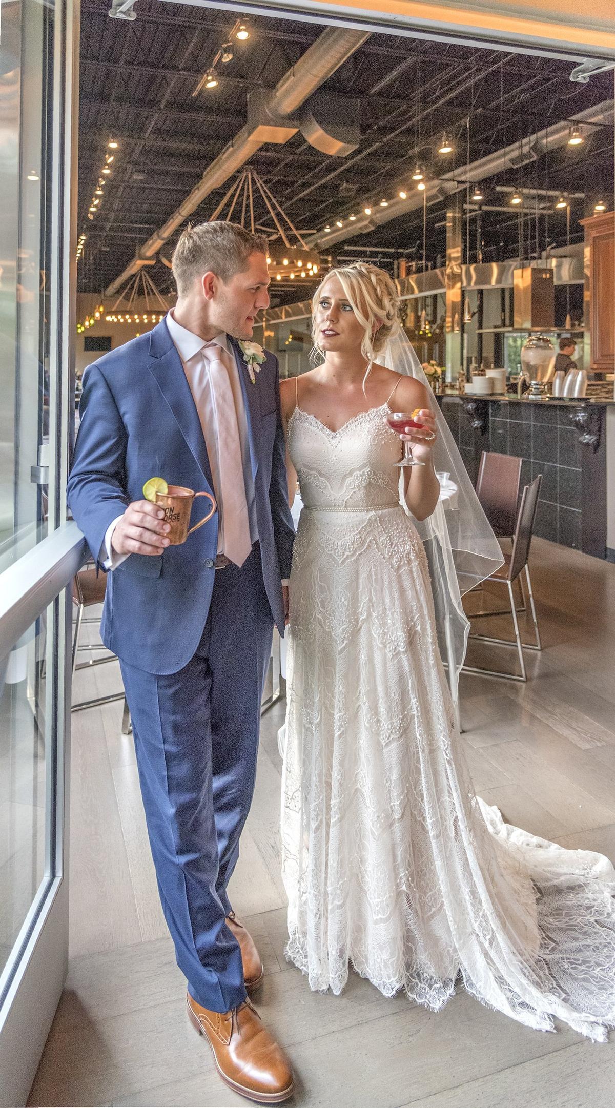 “I’ve done a lot of event spaces in Kansas City. Every single one of them was fun, and beautiful, and great, but (Union Horse) is way different than anything I’ve seen," bride Samantha Hammer said.