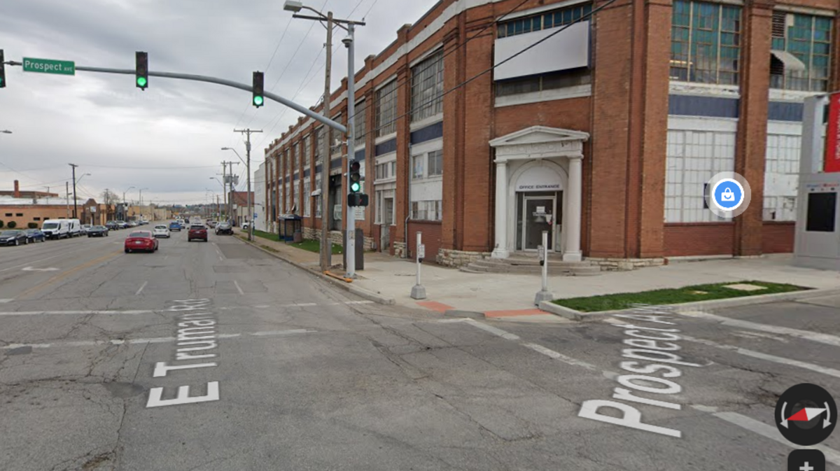 Two drivers are in critical condition after their vehicles collided near the intersection of Truman Road and Prospect Avenue. This Google Maps view shows the area.