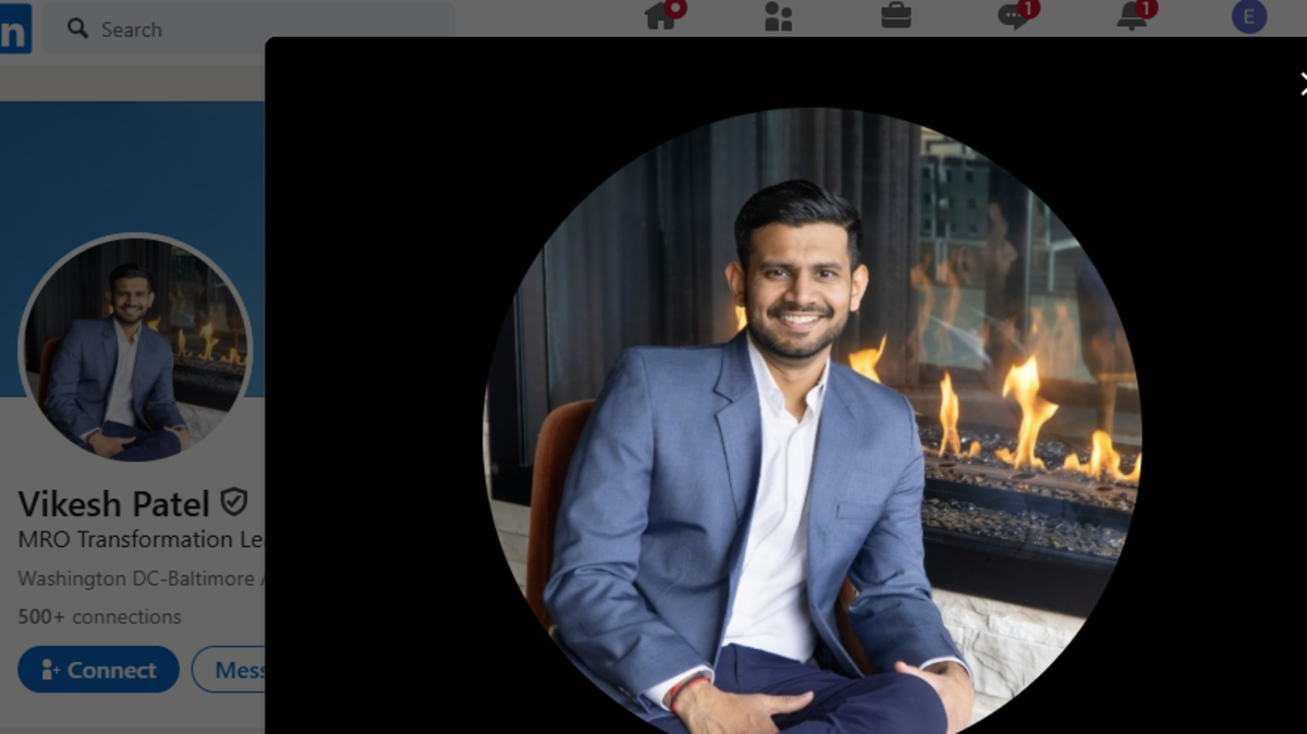 Vikesh Patel, who was married in April, worked for GE Aerospace. He died on Jan. 29 when a Black Hawk helicopter and American Airlines jet collided over the Potomac River as the jet was descending into Reagan Reagan Washington National Airport.