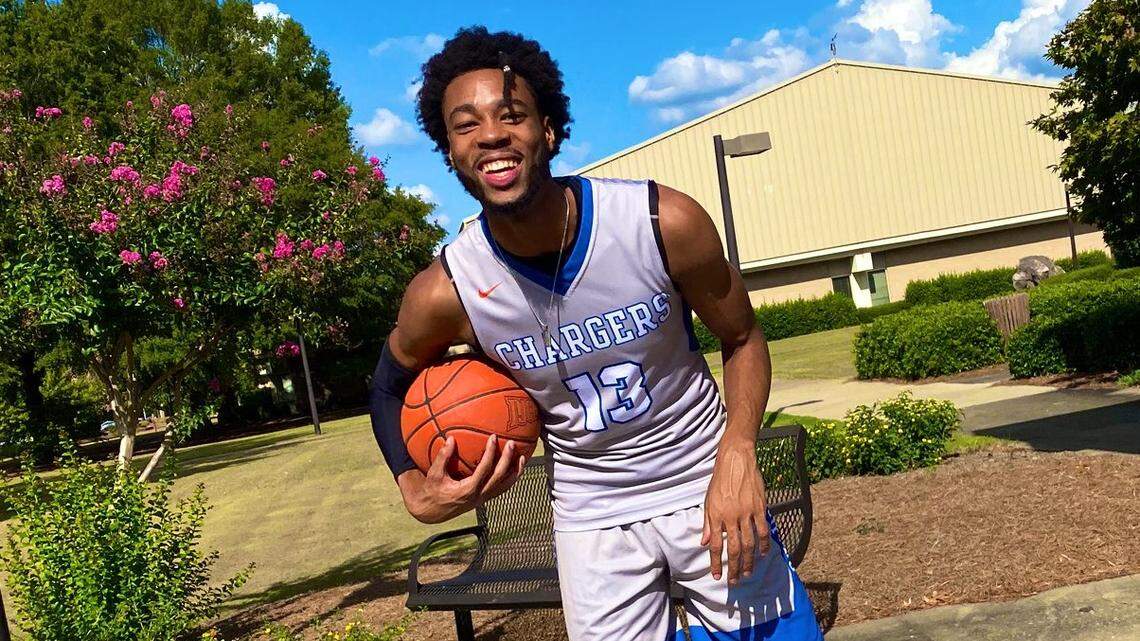 Langston Wilson is a 6-foot-9, 215-pound sophomor small forward from Georgia Highlands College in Rome, Ga.