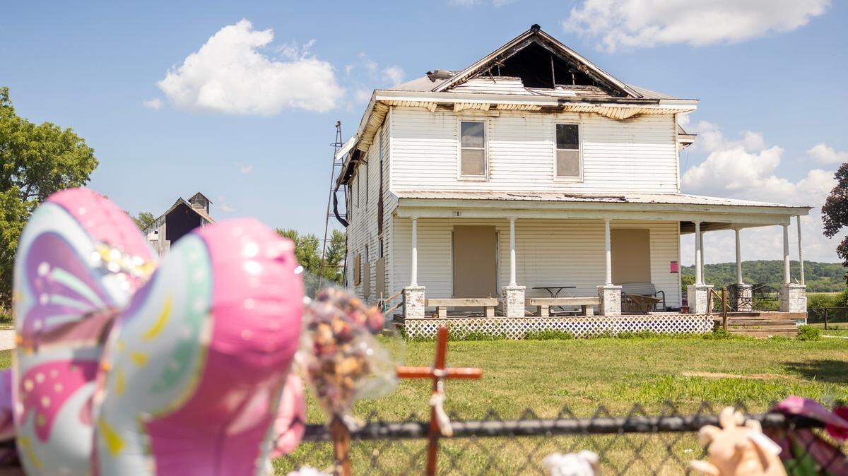 Two people died in connection with a fire at an eastern Independence home on July 4. Officials said the fire was ignited by debris from fireworks.
